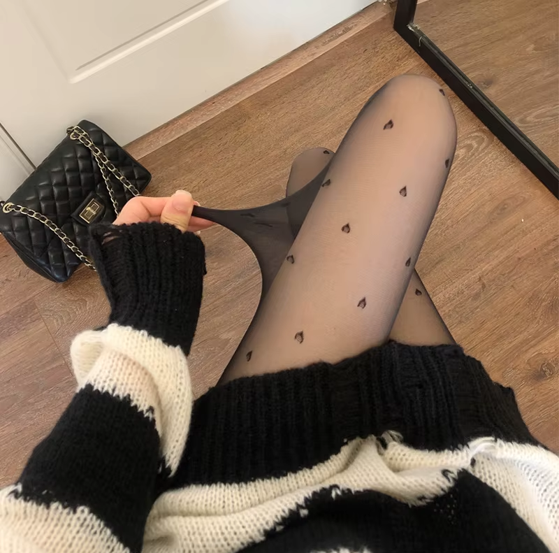 Bas Nylon avec motifs