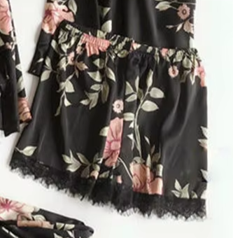 Pyjama : Short satiné (Ref 017)