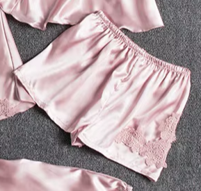 Pyjama : Short satiné (Ref 017)