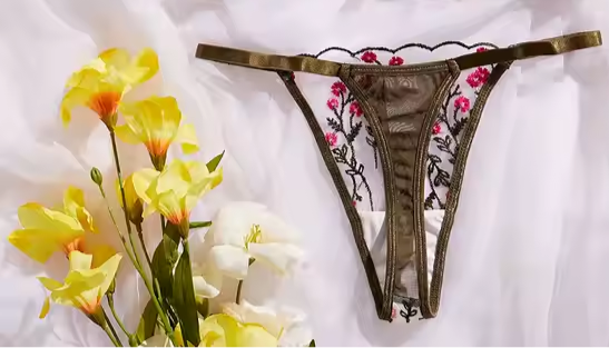 Dessous, lingerie : tanga (Ref 081)