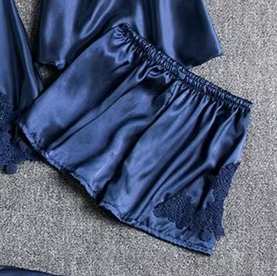 Pyjama  : Short satiné (Ref 017)