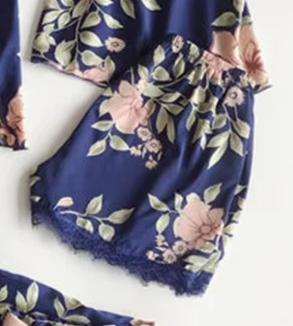 Pyjama  : Short satiné (Ref 017)